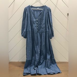 Chambray Dress